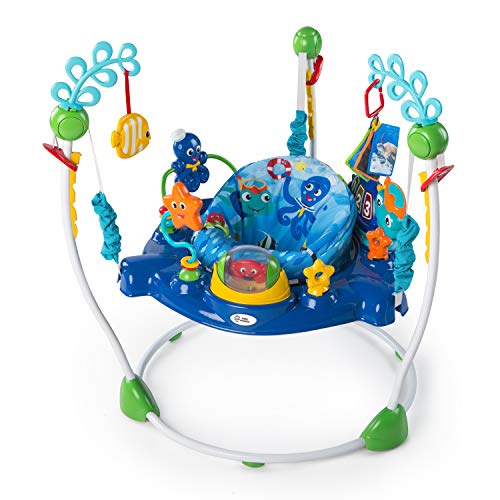 Baby Einstein Neptune's Ocean Discovery Activity Jumper, Ages 6 months +, Max weight 25 lbs., Unisex