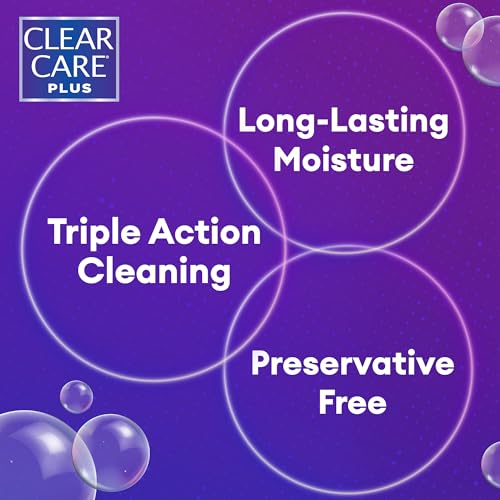 Clip coupon - Amazon Clear Care Plus Cleaning Solution with Lens Case, Twin Pack, Multi, 12 Oz, Pack of 2