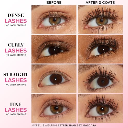 Amazon Too Faced Better Than Sex Volumizing Mascara | Volume, Length + Peptides