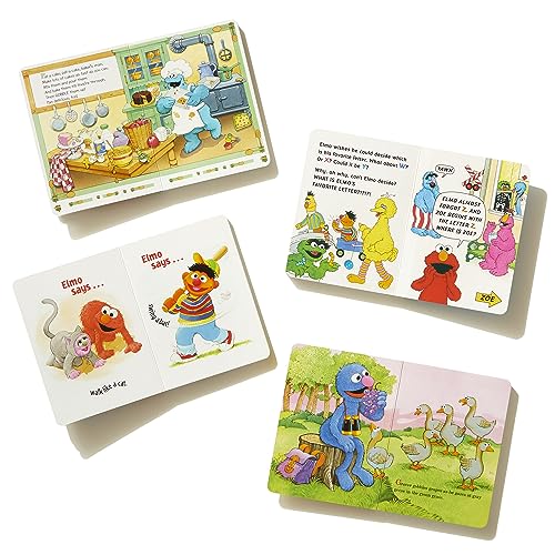 Elmo's Little Library (Sesame Street): Elmo's Mother Goose; Elmo's Tricky Tongue Twisters; Elmo Says; Elmo's ABC Book
