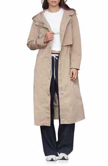 Crest Patch Wool Blend Reefer Coat