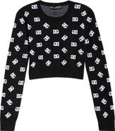 Crest Patch Wool Blend Reefer Coat