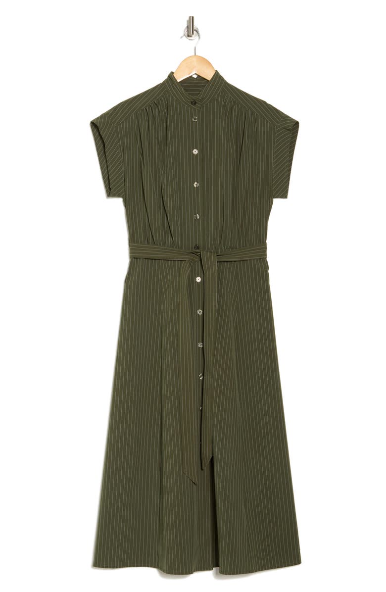 Calvin Klein Comm Stripe Midi Shirtdress