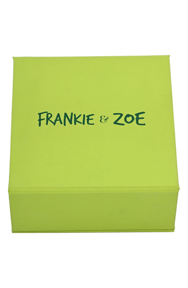 Frankie & Zoe Love Knot Button Stud Earrings