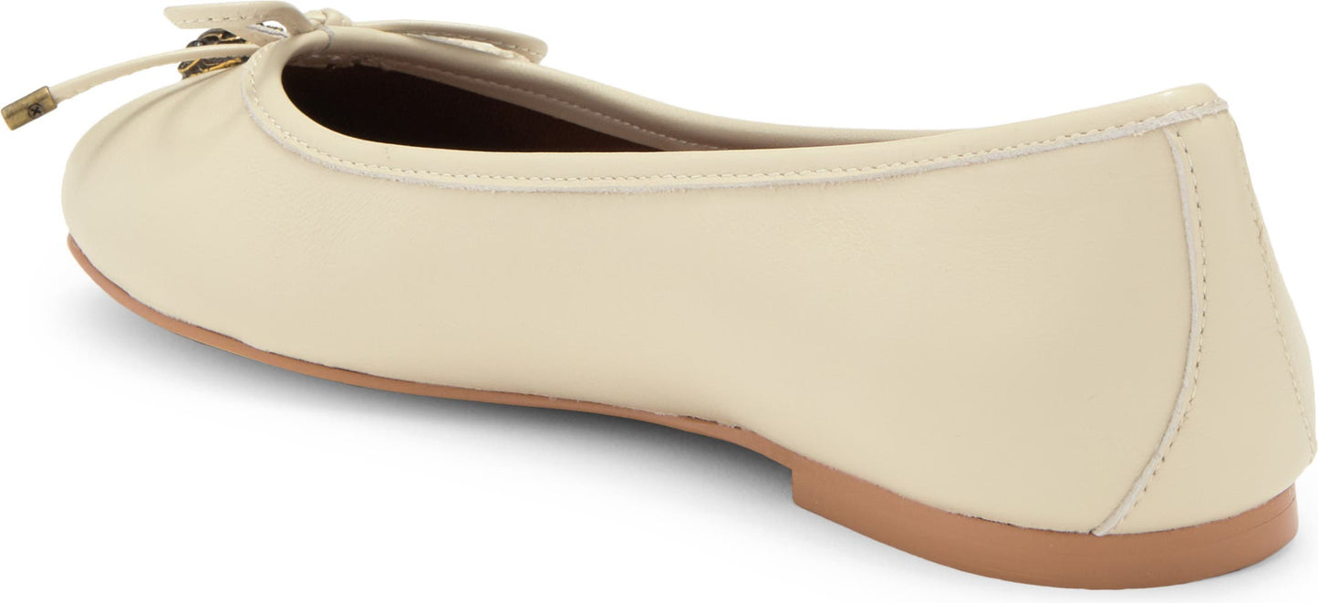 Kurt Geiger London Eagle Ballerina Flat, Alternate, color, Bone