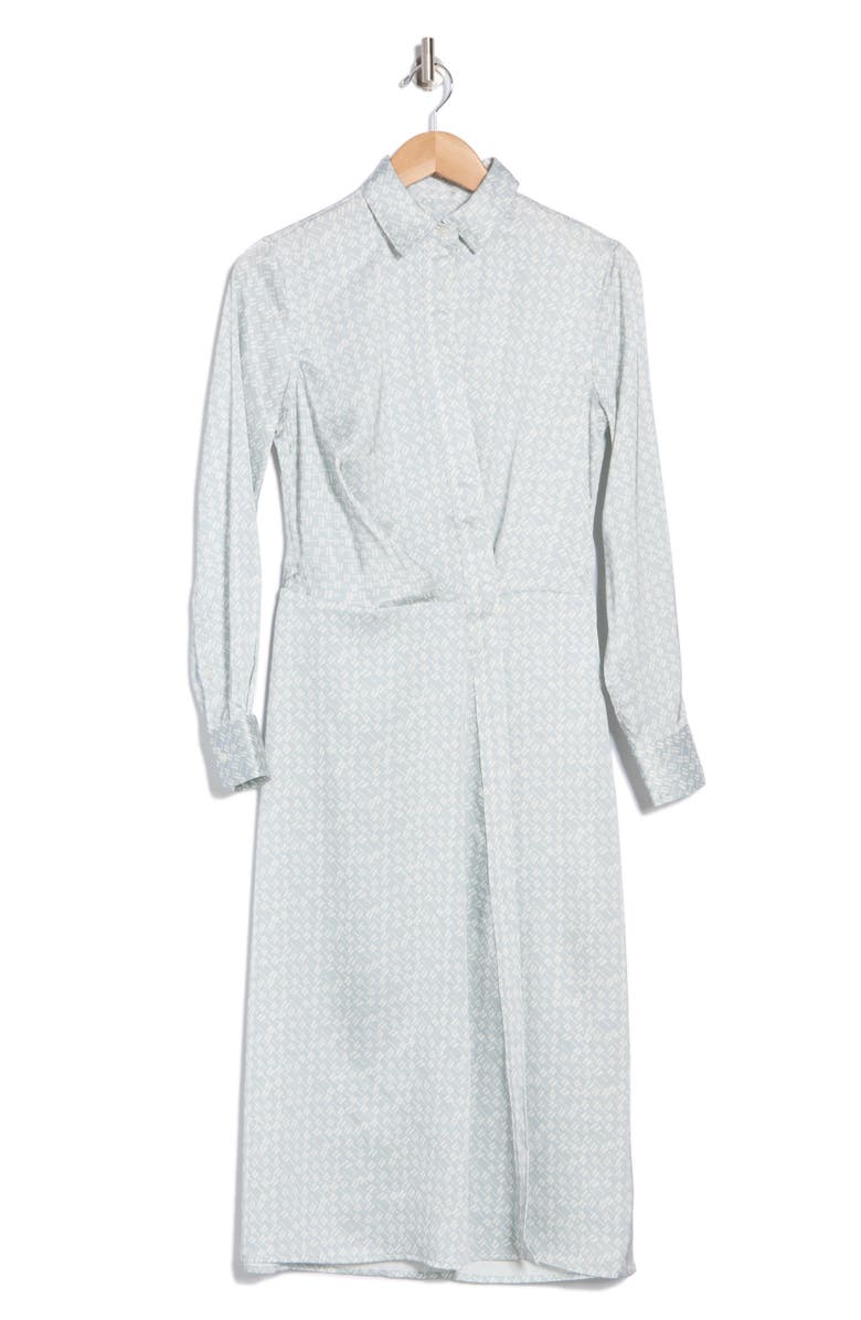 rag & bone Danica Print Satin Shirtdress
