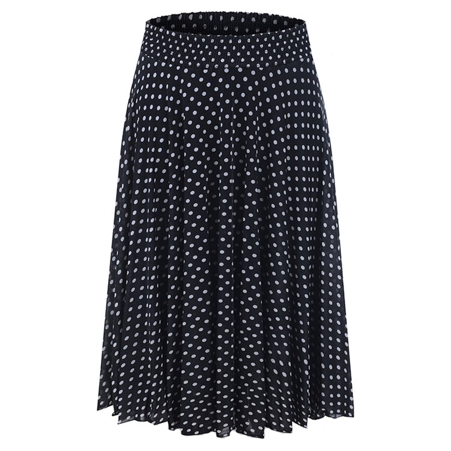Walmart Wdfiry Women's A-Line Skirt Chiffon High Waist Pleated Swing Beach Maxi Skirt for Women Wedding Party Long Skirts