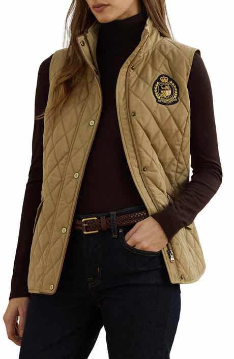 Crest Patch Wool Blend Reefer Coat