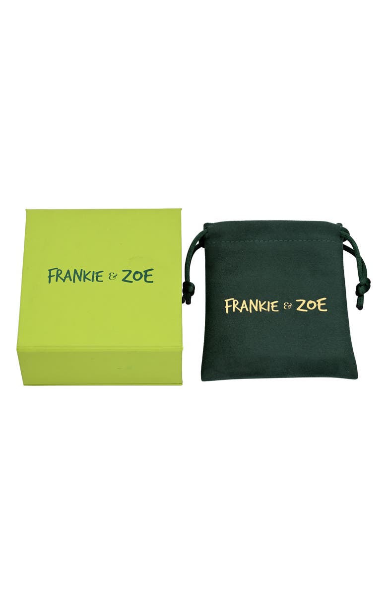 Frankie & Zoe Love Knot Button Stud Earrings