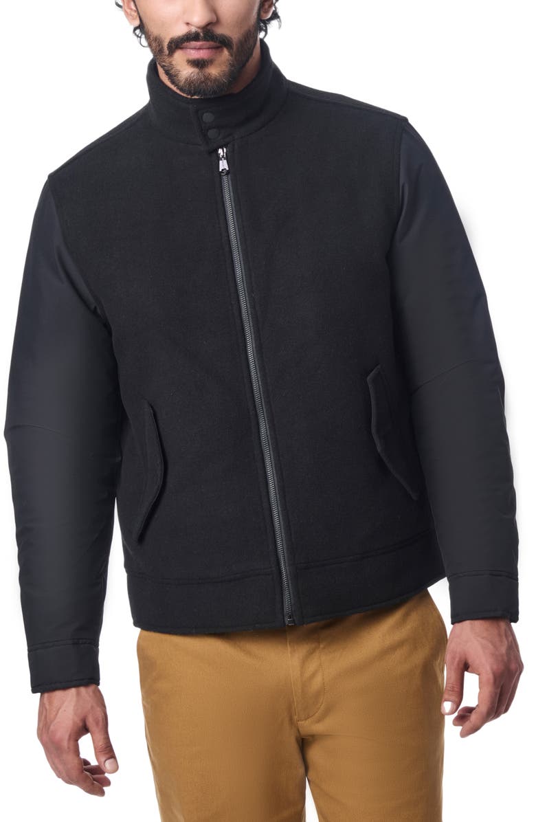 Bernardo Hybrid Harrington Jacket