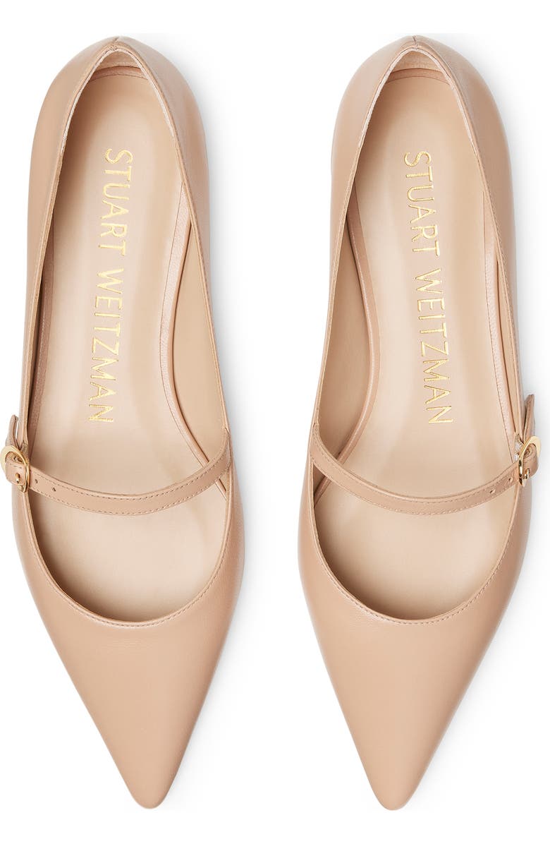 Stuart Weitzman Emilia Mary Jane Flat (Women)