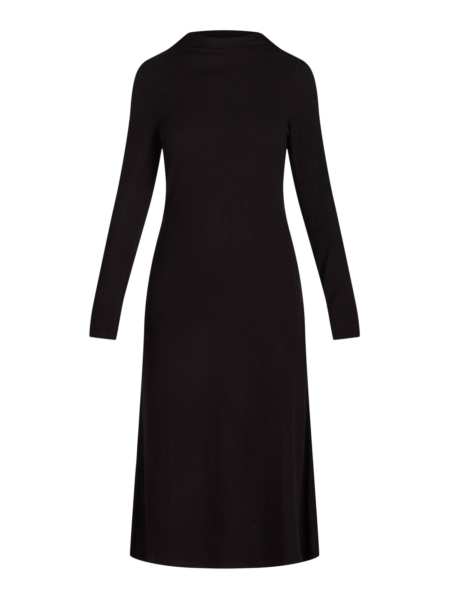 thumbnail image 2 of Time and Tru Women's and Women's Plus Ribbed Hacci Knit Midi Dress, Sizes XS-4X, 2 of 2