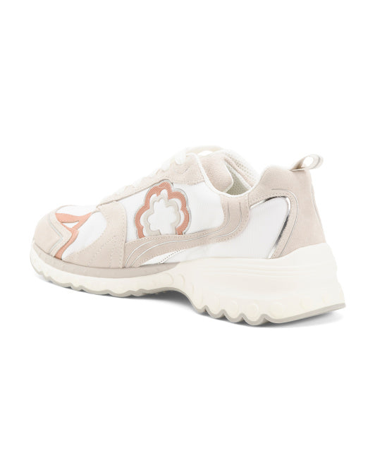 MAJE Floral Sneakers