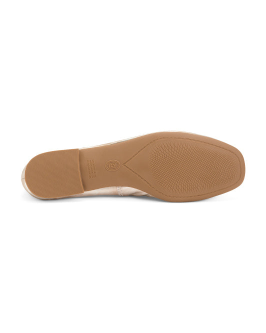 BOTTERO Made In Brazil Leather Ballet Flats