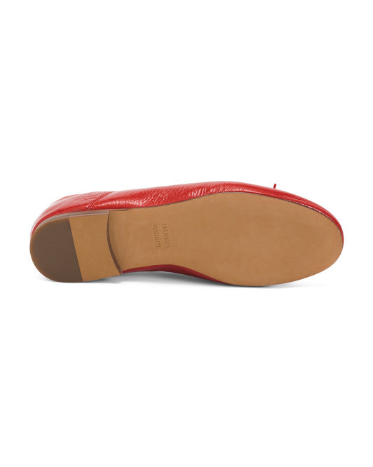 MANSUR GAVRIEL Made In Portugal Patent Leather Dream Ballerina Flats