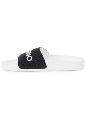 Valentino by Mario Valentino
Glitter Logo Pool Slides