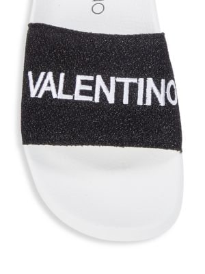 Valentino by Mario Valentino
Glitter Logo Pool Slides