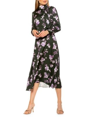 Alexia Admor
Brooklyn Satin Fit-&-Flare Midi Dress