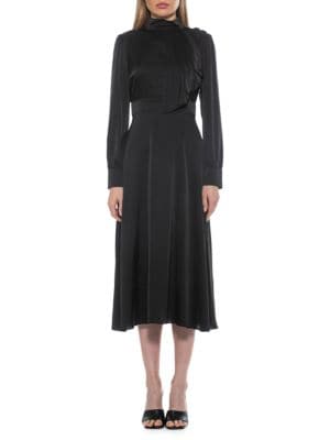 Alexia Admor
Brooklyn Satin Fit-&-Flare Midi Dress