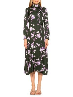 Alexia Admor
Brooklyn Satin Fit-&-Flare Midi Dress