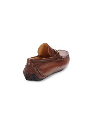 Saks Fifth Avenue
Pebbled Leather Bit Driving Loafers