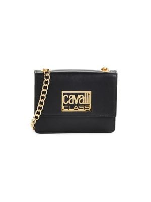 Cavalli Class by Roberto Cavalli
Logo Leather Shoulder Bag