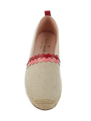 kate spade new york
Greta Leather Wave Espadrilles