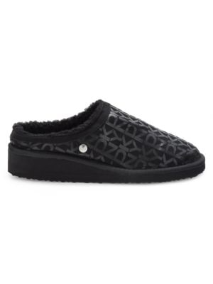DKNY
Willie Logo Faux Shearling Slippers