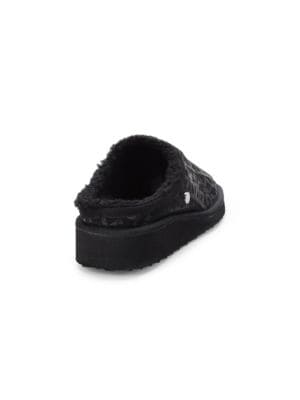 DKNY
Willie Logo Faux Shearling Slippers