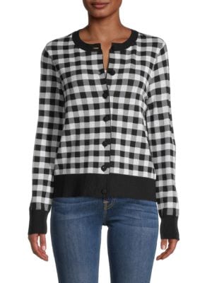 ELLA rafaella
Buffalo Plaid Cardigan