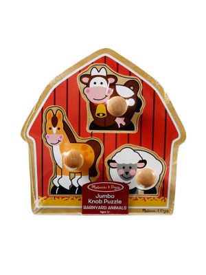 Melissa & Doug
Barnyard Animals Jumbo Knob Puzzle