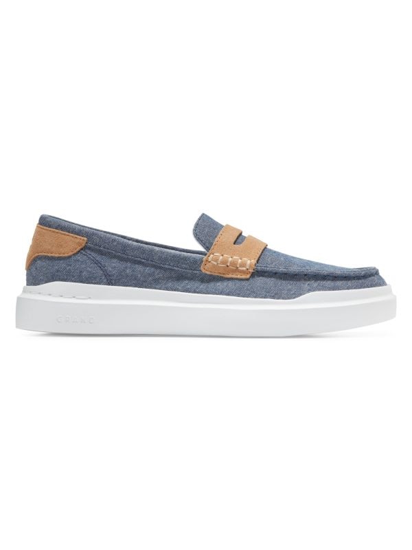 Cole Haan
Grandpro, Rally, Chambray, Canvas, Loafer