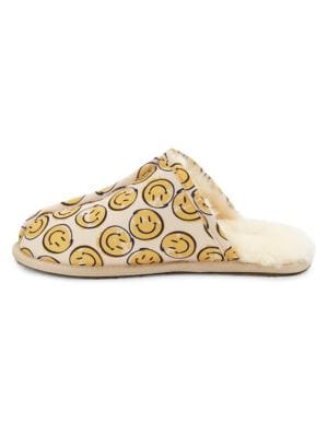 Australia Luxe Collective
Smile Graphic Satin Mule Slippers