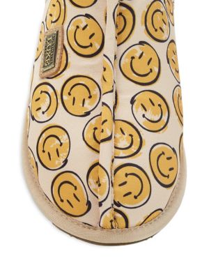 Australia Luxe Collective
Smile Graphic Satin Mule Slippers