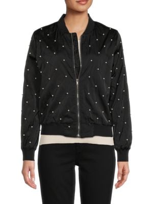 Wdny
Pearl Quilted Bomber Jacket