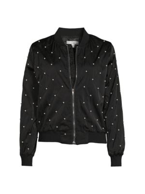 Wdny
Pearl Quilted Bomber Jacket