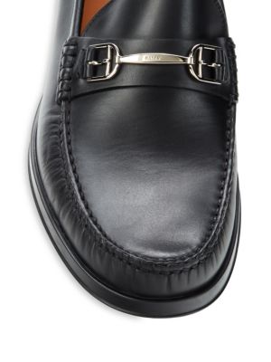 Bally
Simpler Leather Bit Loafers