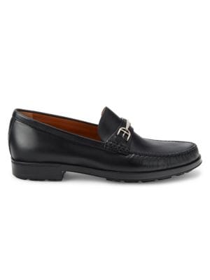 Bally
Simpler Leather Bit Loafers
