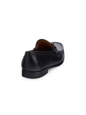 Massimo Matteo
Moc Toe Leather Bit Loafers