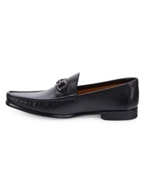 Massimo Matteo
Moc Toe Leather Bit Loafers