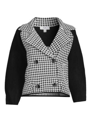 M MAGASCHONI
Double Breasted Notch Lapel Cropped Jacket