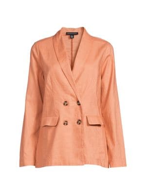 Saks Fifth Avenue
Oversized Linen Blend Blazer