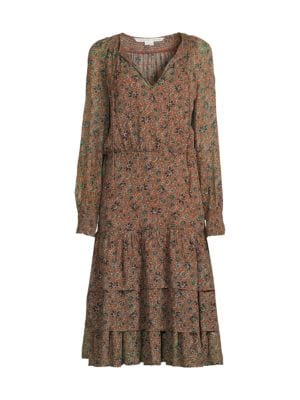 Veronica Beard
Floral Peasant Dress