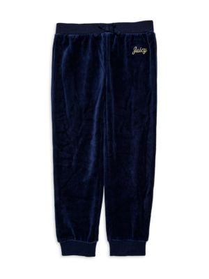 Juicy Couture
Little Girl's 2-Piece Velour Sweatshirt & Joggers Set