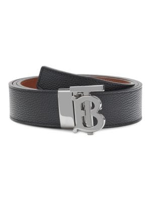Burberry
Slide Buckle Reversible Leather Belt