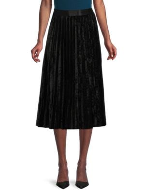 Max Studio
Velvet Pleated Midi Skirt