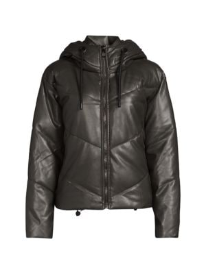 LOVE TOKEN
Leo Quilted Zip Front Puffer Jacket