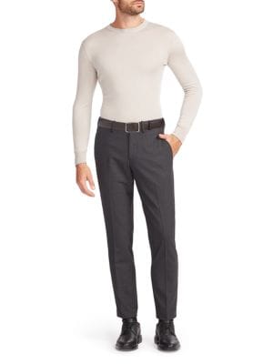 Bosca
Rectangle Frame Buckle Leather Belt
