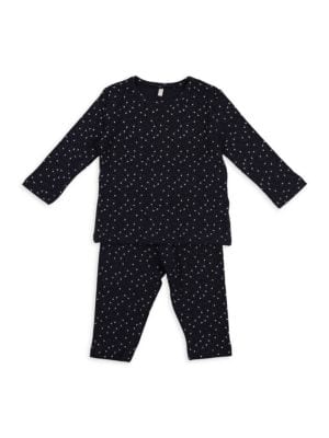 Pouf
Baby's, Little Girl's 2-Piece Star Print Pajama Set