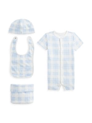 Polo Ralph Lauren
Baby's 4-Piece Plaid Gift Set